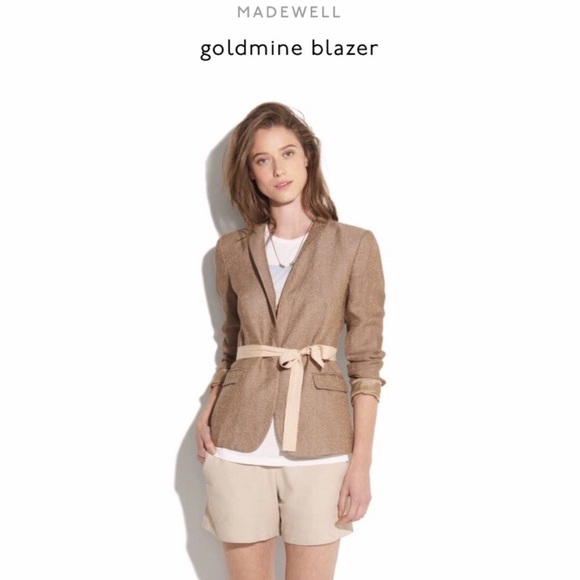 Madewell Jackets & Blazers - NEW {Madewell} Goldmine Blazer Linen Jacket, $165